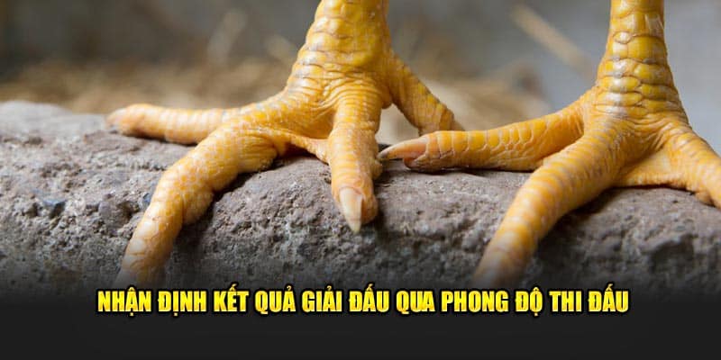 Nhận định kết quả qua phong độ thi đấu